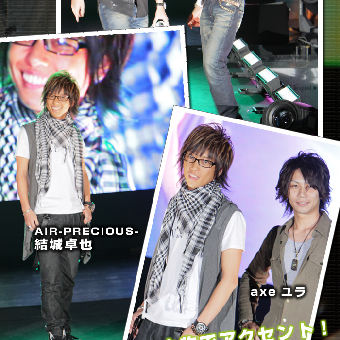 歌舞伎町のホストクラブ、AIR-GROUPのホスト、エアコレ2010ファッションショーvol2！！