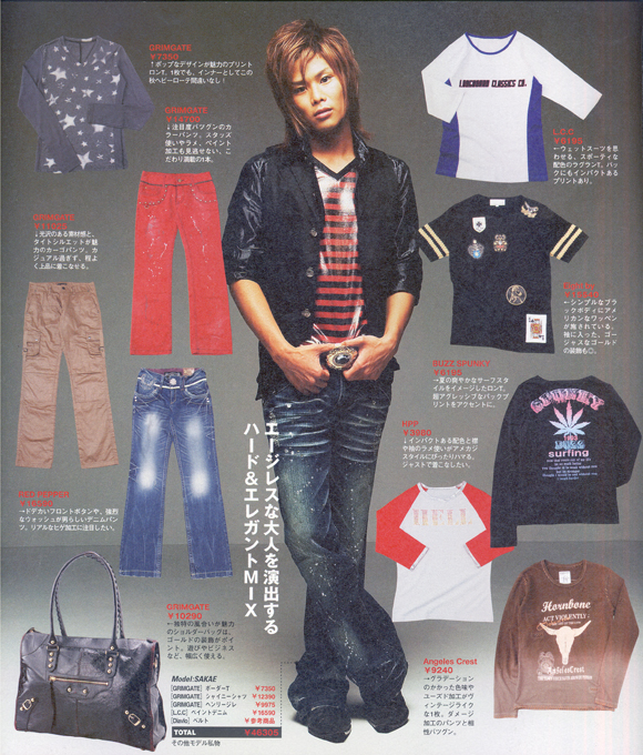 歌舞伎町のホストクラブ、エアーグループ3号店「AAA」の栄が雑誌にモデルとして掲載されました。