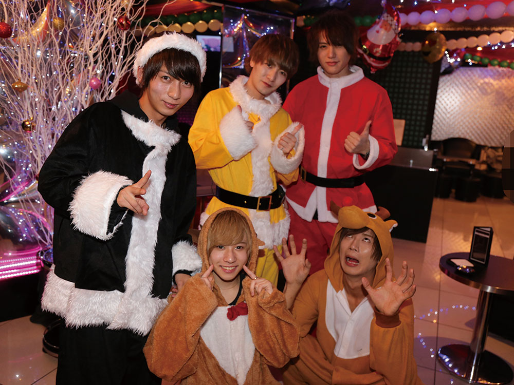 Club a a Gold クリスマスイベント Merry Christmas