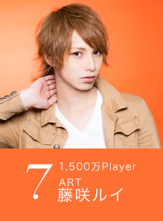 7位 1,500万Player ART 藤咲ルイ