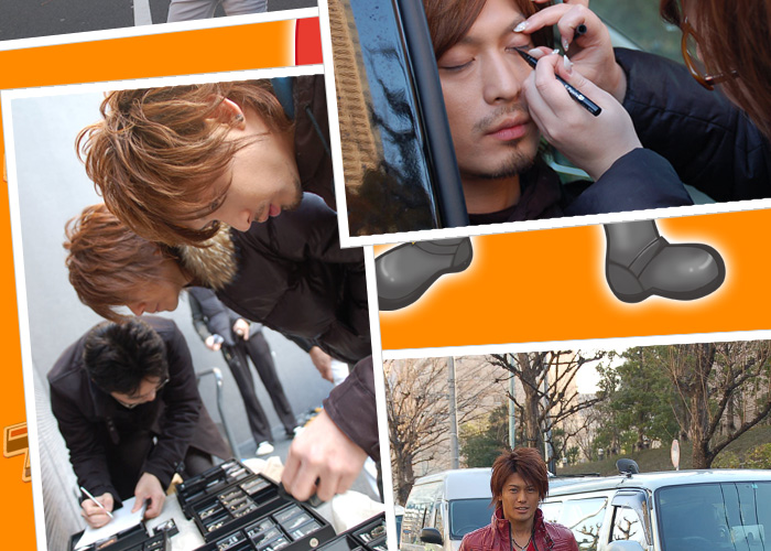 歌舞伎町のホストクラブ、AIR-GROUPのA・G・E ファイヤーボールオフショットグラビア