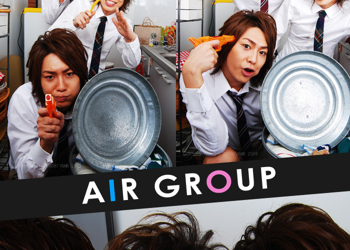 歌舞伎町のホストクラブ、AIR-GROUPのホスト、スタッフのグラビア