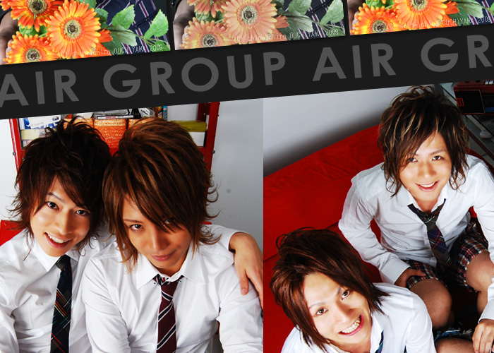 歌舞伎町のホストクラブ、AIR-GROUPのホスト、スタッフのグラビア