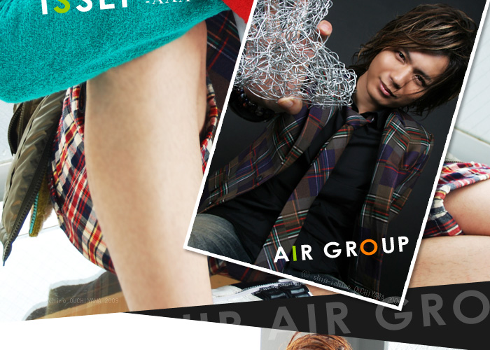 歌舞伎町のホストクラブ、AIR-GROUPのホスト、スタッフのグラビア