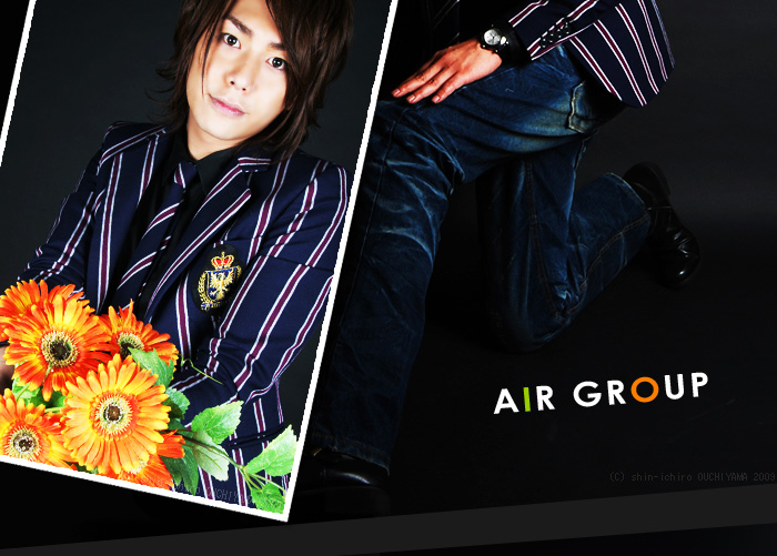 歌舞伎町のホストクラブ、AIR-GROUPのホスト、スタッフのグラビア