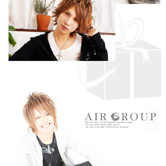 歌舞伎町のホストクラブ、AIR-GROUP ALLWHITE 歩・芹沢那智・天声慎吾グラビア