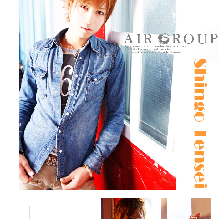 歌舞伎町のホストクラブ、AIR-GROUP ALLWHITE 歩・芹沢那智・天声慎吾グラビア