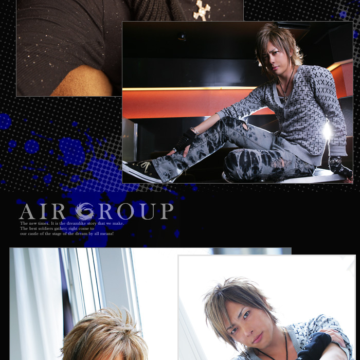 歌舞伎町のホストクラブ、AIR-GROUP ALL BLACKのホスト、神谷 ナスカ代表グラビア！！